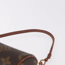 LOUIS VUITTON Monogram Papillon Pouch LV Auth 192019-10