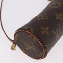 LOUIS VUITTON Monogram Papillon Pouch LV Auth 192019-14