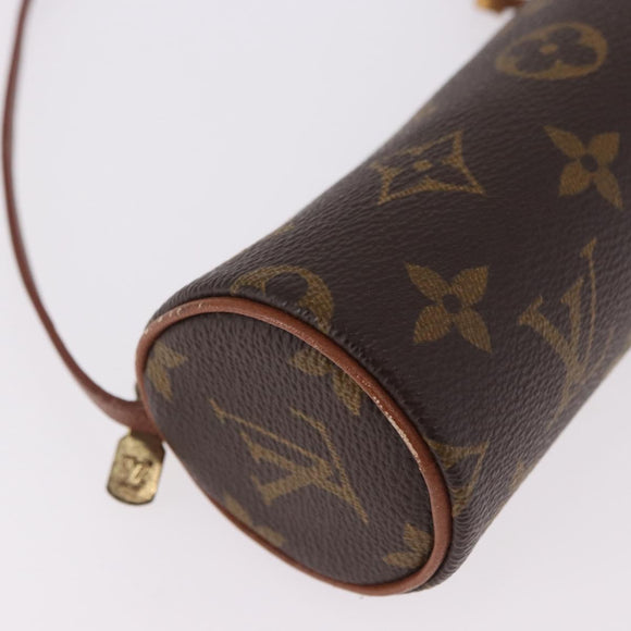 LOUIS VUITTON Monogram Papillon Pouch LV Auth 192019