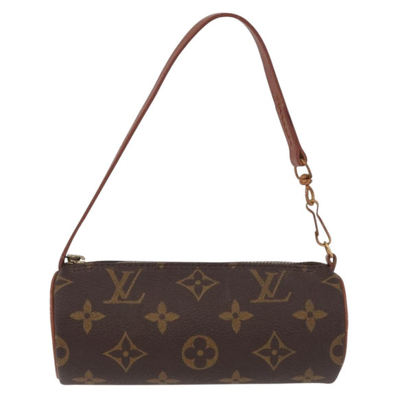 LOUIS VUITTON Monogram Papillon Pouch LV Auth 192019