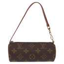 LOUIS VUITTON Monogram Papillon Pouch LV Auth 192019-13