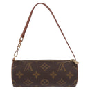 LOUIS VUITTON Monogram Papillon Pouch LV Auth 192019-2
