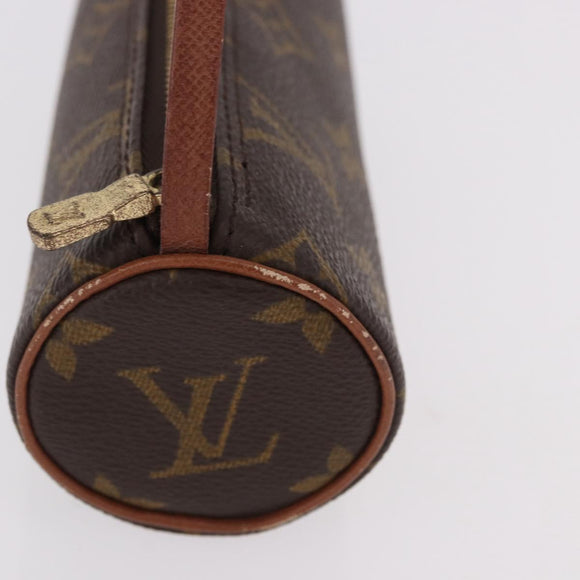 LOUIS VUITTON Monogram Papillon Pouch LV Auth 192019