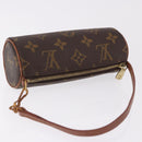LOUIS VUITTON Monogram Papillon Pouch LV Auth 192019-8