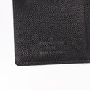 LOUIS VUITTON Epi Agenda Mini Day Planner Cover Black LV Auth 192021-17