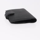 LOUIS VUITTON Epi Agenda Mini Day Planner Cover Black LV Auth 192021-5