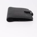 LOUIS VUITTON Epi Agenda Mini Day Planner Cover Black LV Auth 192021-6