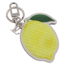 LOUIS VUITTON Monogram Porte Cles LV Lemon Charm Yellow MP3270 LV Auth 192023M-1