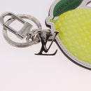 LOUIS VUITTON Monogram Porte Cles LV Lemon Charm Yellow MP3270 LV Auth 192023M-5