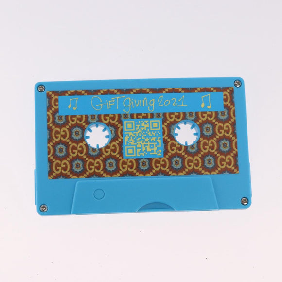 GUCCI Cassette Tape USB Flash Drive 100th Anniversary Blue Auth 192024