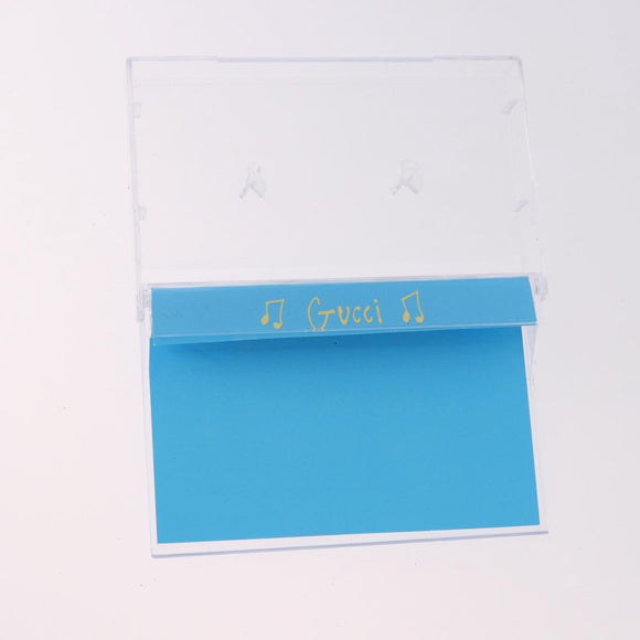 GUCCI Cassette Tape USB Flash Drive 100th Anniversary Blue Auth 192024
