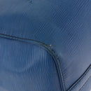 LOUIS VUITTON Epi Speedy 40 Hand Bag Toledo Blue M42985 LV Auth 192027-12