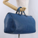 LOUIS VUITTON Epi Speedy 40 Hand Bag Toledo Blue M42985 LV Auth 192027-22