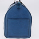 LOUIS VUITTON Epi Speedy 40 Hand Bag Toledo Blue M42985 LV Auth 192027-5