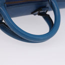 LOUIS VUITTON Epi Speedy 40 Hand Bag Toledo Blue M42985 LV Auth 192027-9