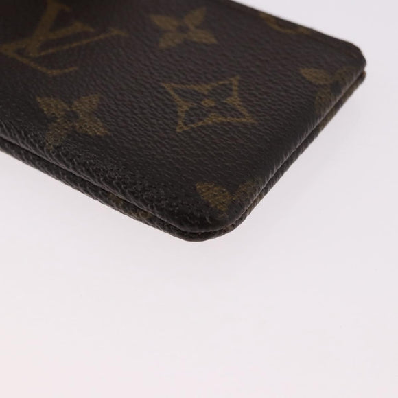 LOUIS VUITTON Monogram Pochette Cles Coin Purse M62650 LV Auth 192032