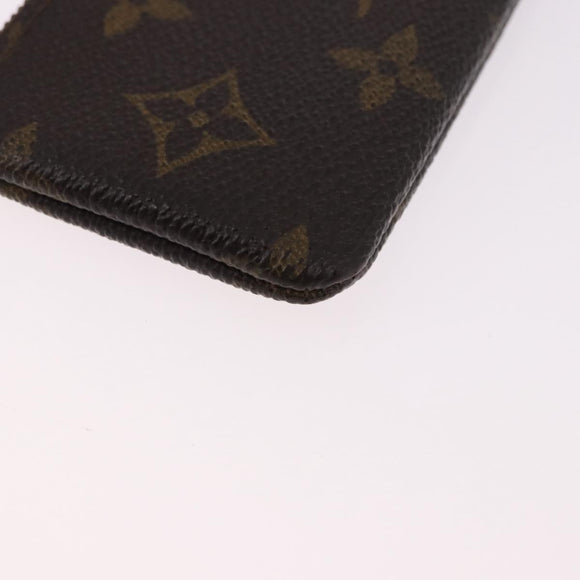 LOUIS VUITTON Monogram Pochette Cles Coin Purse M62650 LV Auth 192032