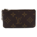 LOUIS VUITTON Monogram Pochette Cles Coin Purse M62650 LV Auth 192032-13