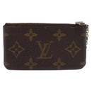 LOUIS VUITTON Monogram Pochette Cles Coin Purse M62650 LV Auth 192032-2