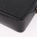GUCCI Micro GG Supreme Web Sherry Line Bag PVC Black 001 098 4073 Auth 192034-11