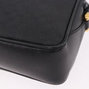 GUCCI Micro GG Supreme Web Sherry Line Bag PVC Black 001 098 4073 Auth 192034-13