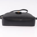 GUCCI Micro GG Supreme Web Sherry Line Bag PVC Black 001 098 4073 Auth 192034-9