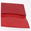 LOUIS VUITTON Epi Pochette Amberop Clutch Bag Red M52587 LV Auth 192037-8