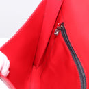 LOUIS VUITTON Epi Pochette Amberop Clutch Bag Red M52587 LV Auth 192037-18