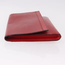 LOUIS VUITTON Epi Pochette Amberop Clutch Bag Red M52587 LV Auth 192037-4