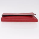 LOUIS VUITTON Epi Pochette Amberop Clutch Bag Red M52587 LV Auth 192037-6