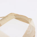 CHANEL Hand Bag Canvas Beige Gold CC Auth 192039V-8