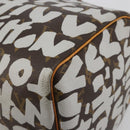 LOUIS VUITTON Monogram Graffiti Speedy 30 Bag White M92195 LV Auth 192043SAV-14