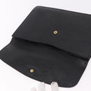 LOUIS VUITTON Epi Montaigne 27 Clutch Bag Black M52652 LV Auth 192045-8