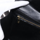LOUIS VUITTON Epi Montaigne 27 Clutch Bag Black M52652 LV Auth 192045-10
