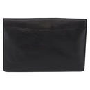 LOUIS VUITTON Epi Montaigne 27 Clutch Bag Black M52652 LV Auth 192045-2