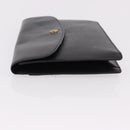 LOUIS VUITTON Epi Montaigne 27 Clutch Bag Black M52652 LV Auth 192045-4