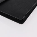 LOUIS VUITTON Epi Montaigne 27 Clutch Bag Black M52652 LV Auth 192045-7