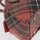 Vivienne Westwood Hand Bag PVC Canvas 2way Gold Red Auth 192046A-12