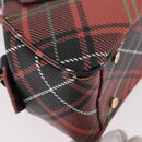 Vivienne Westwood Hand Bag PVC Canvas 2way Gold Red Auth 192046A-14