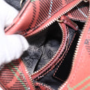Vivienne Westwood Hand Bag PVC Canvas 2way Gold Red Auth 192046A-23
