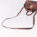 Vivienne Westwood Hand Bag PVC Canvas 2way Gold Red Auth 192046A-9