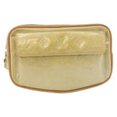 LOUIS VUITTON Monogram Vernis Fulton Waist Bag Gris M91041 LV Auth 192047-13