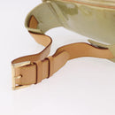 LOUIS VUITTON Monogram Vernis Fulton Waist Bag Gris M91041 LV Auth 192047-7