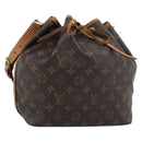 LOUIS VUITTON Monogram Petit Noe Shoulder Bag M42226 LV Auth 192048V-1