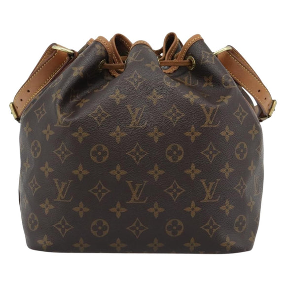 LOUIS VUITTON Monogram Petit Noe Shoulder Bag M42226 LV Auth 192048V