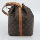 LOUIS VUITTON Monogram Petit Noe Shoulder Bag M42226 LV Auth 192048V-4