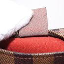LOUIS VUITTON Damier Ebene Trousse makeup Pouch N51982 LV Auth 192050V-11