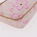 LOUIS VUITTON Cherry Blossom Pochette Accessoires Pouch Rose M92007 Auth 192052V-9