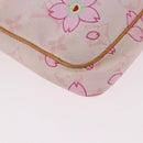 LOUIS VUITTON Cherry Blossom Pochette Accessoires Pouch Rose M92007 Auth 192052V-16
