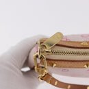 LOUIS VUITTON Cherry Blossom Pochette Accessoires Pouch Rose M92007 Auth 192052V-18